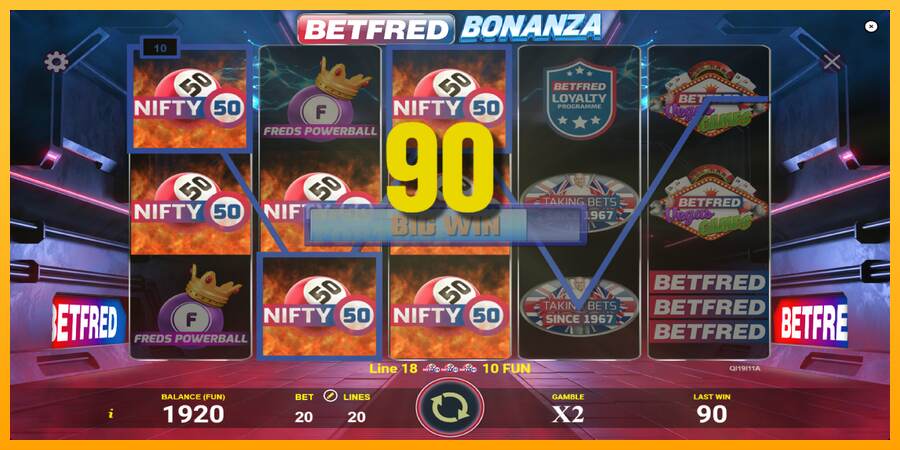 Betfred Bonanza mesin permainan untuk uang, gambar 2