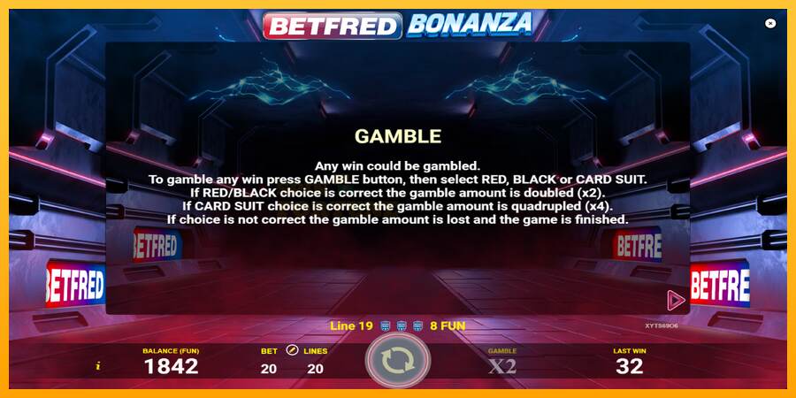 Betfred Bonanza mesin permainan untuk uang, gambar 6