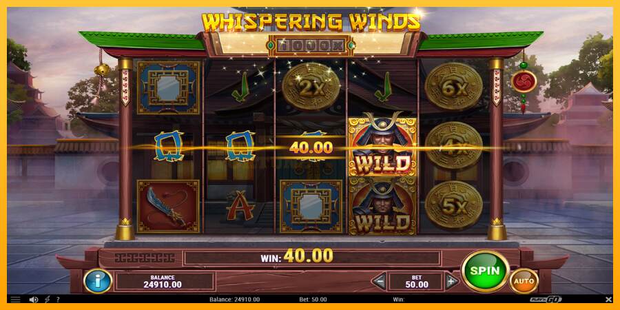 Whispering Winds mesin permainan untuk uang, gambar 4