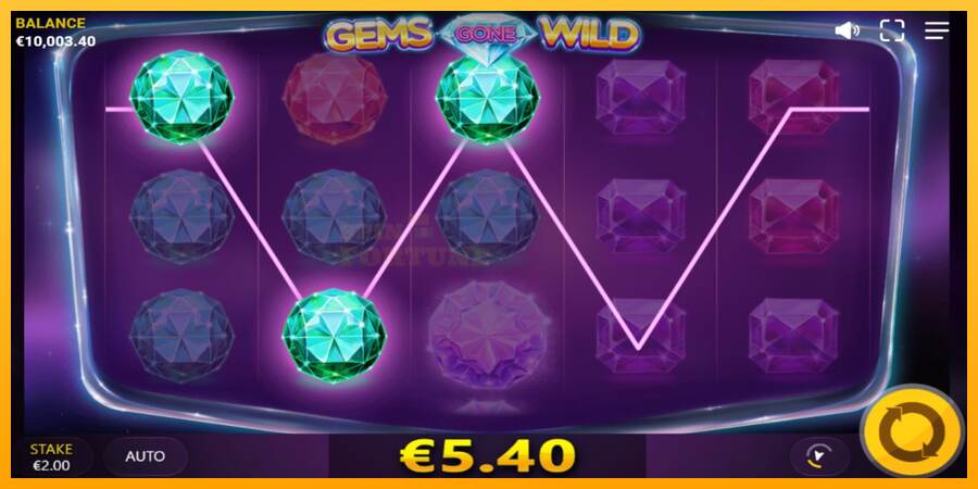 Gems Gone Wild mesin permainan untuk uang, gambar 2