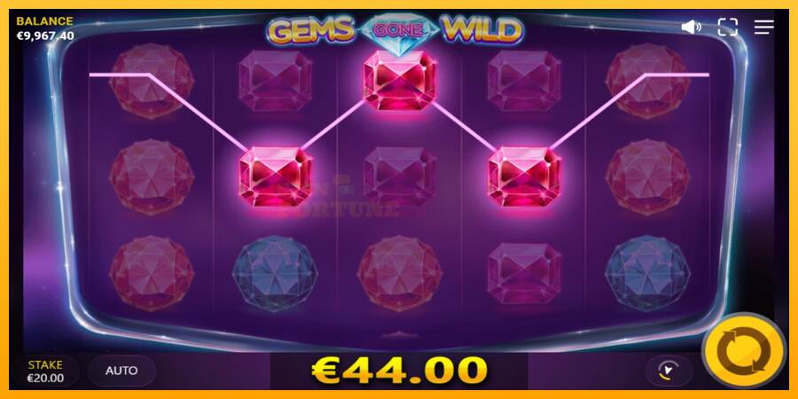 Gems Gone Wild mesin permainan untuk uang, gambar 3