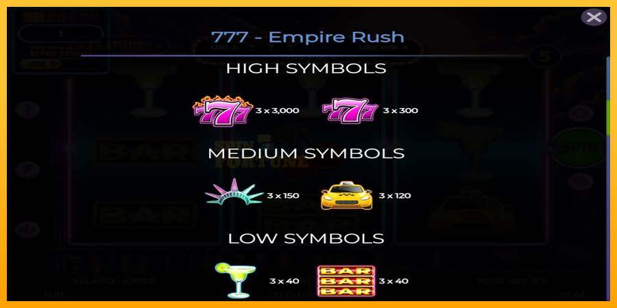 777 Empire Rush mesin permainan untuk uang, gambar 5