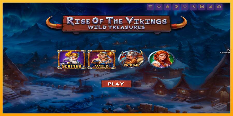 Rise of The Vikings - Wild Treasures mesin permainan untuk uang, gambar 1