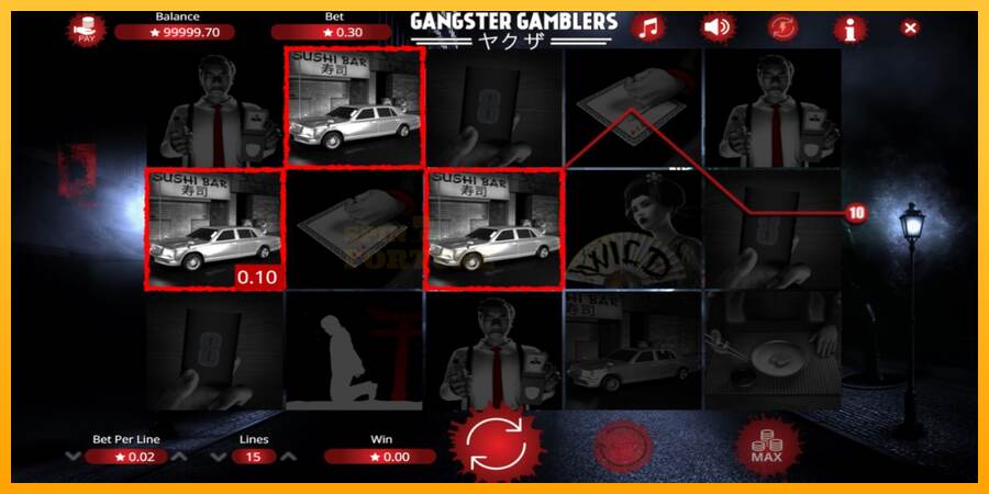 Gangster Gamblers mesin permainan untuk uang, gambar 2