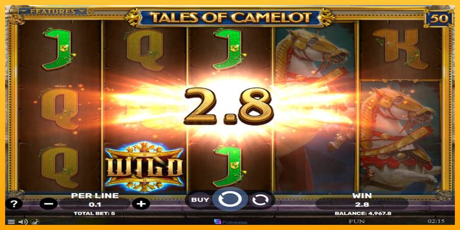 Tales of Camelot mesin permainan untuk uang, gambar 3