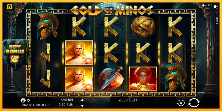 Gold of Minos mesin permainan untuk uang, gambar 1