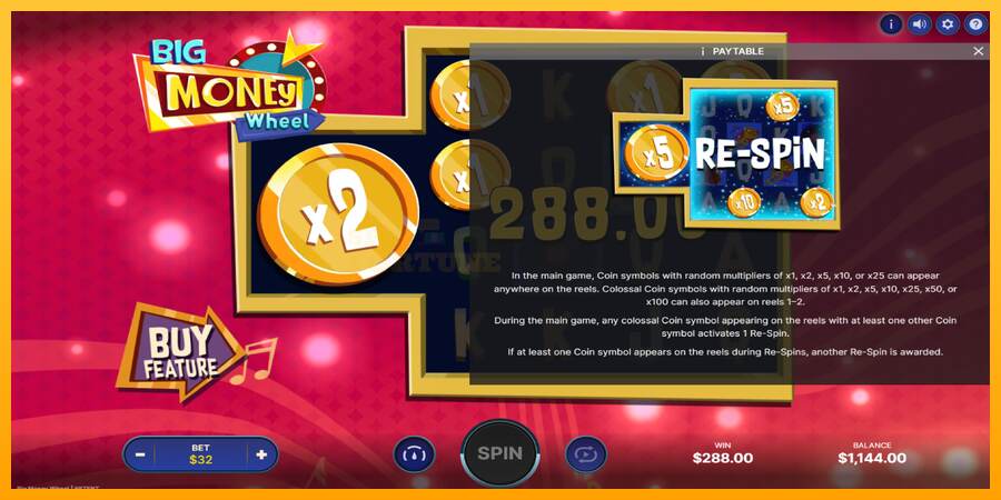 Big Money Wheel mesin permainan untuk uang, gambar 6