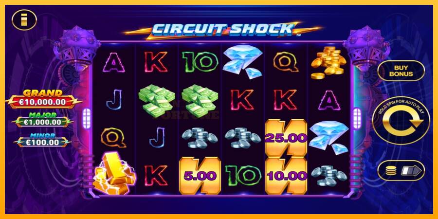 Circuit Shock mesin permainan untuk uang, gambar 1