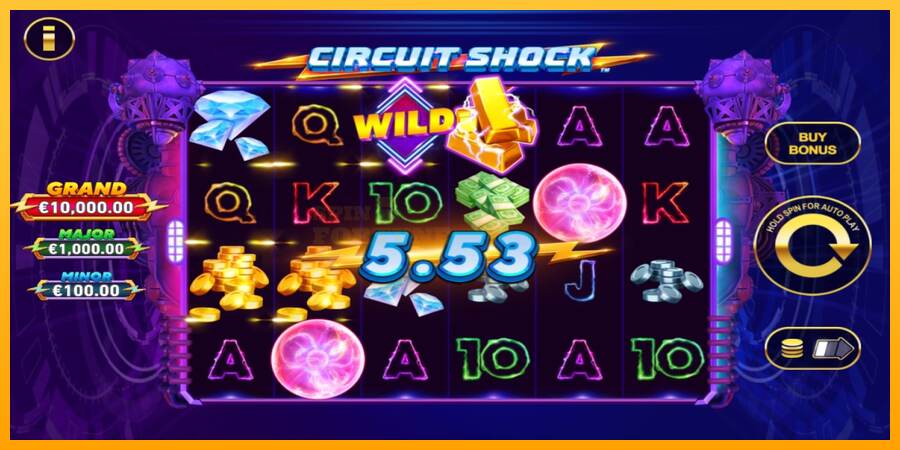 Circuit Shock mesin permainan untuk uang, gambar 2