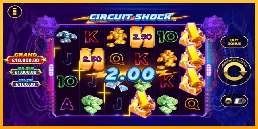 Circuit Shock mesin permainan untuk uang, gambar 3