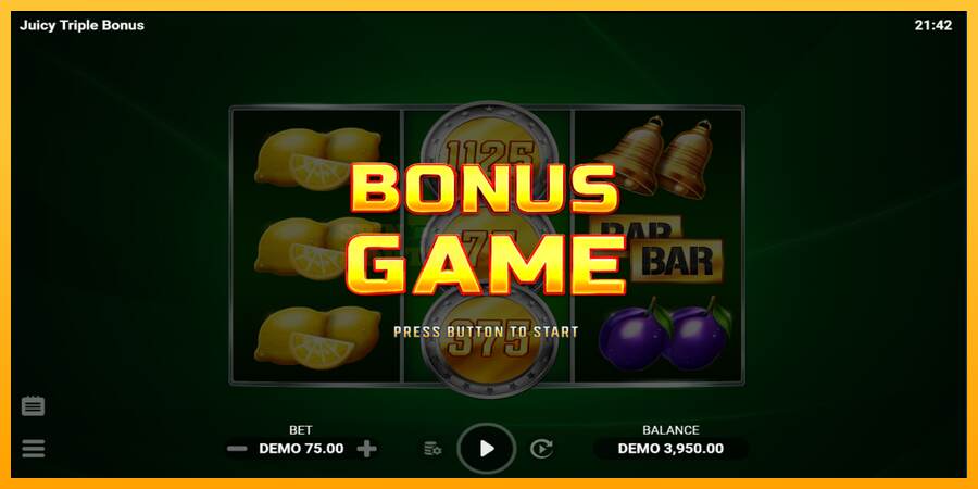 Juicy Triple Bonus mesin permainan untuk uang, gambar 3