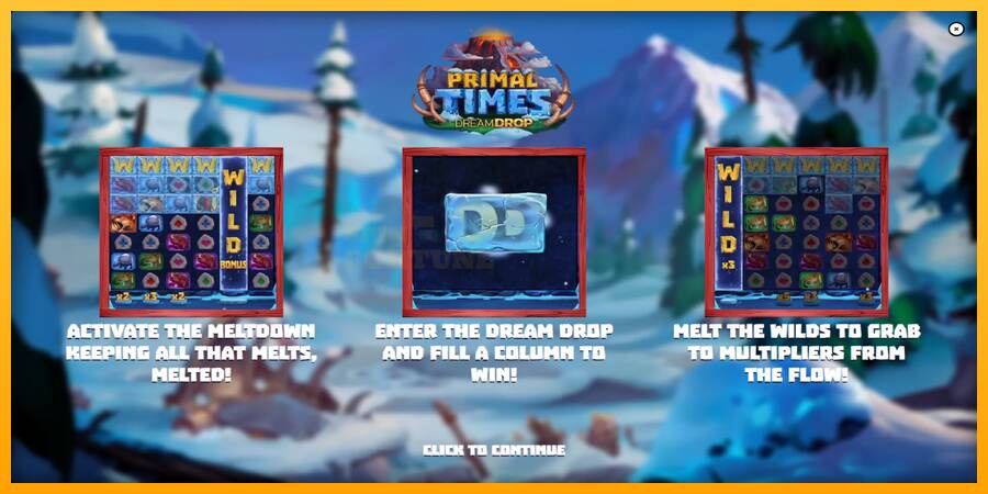 Primal Times Dream Drop mesin permainan untuk uang, gambar 1