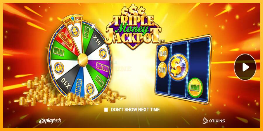 Triple Money Jackpot mesin permainan untuk uang, gambar 1