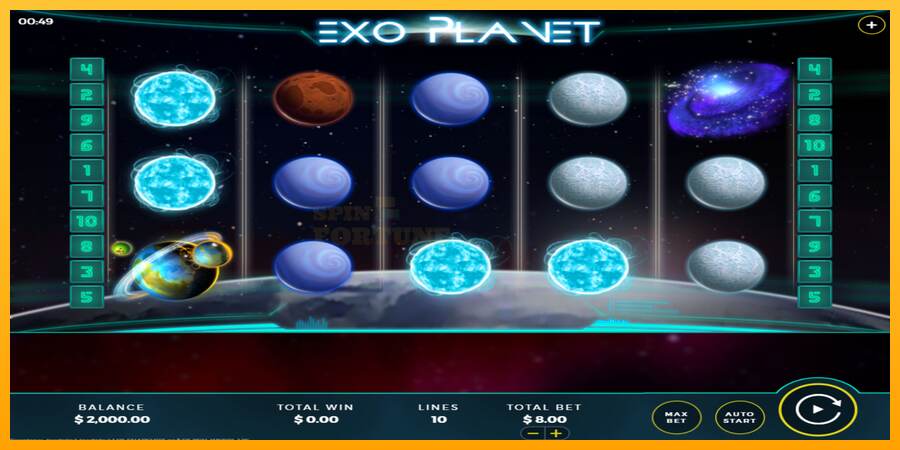 Exo Planet mesin permainan untuk uang, gambar 1