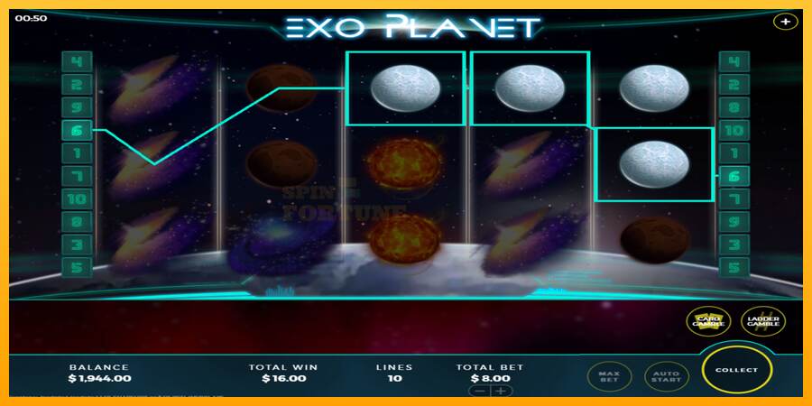 Exo Planet mesin permainan untuk uang, gambar 2