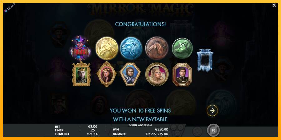 Mirror Magic mesin permainan untuk uang, gambar 4