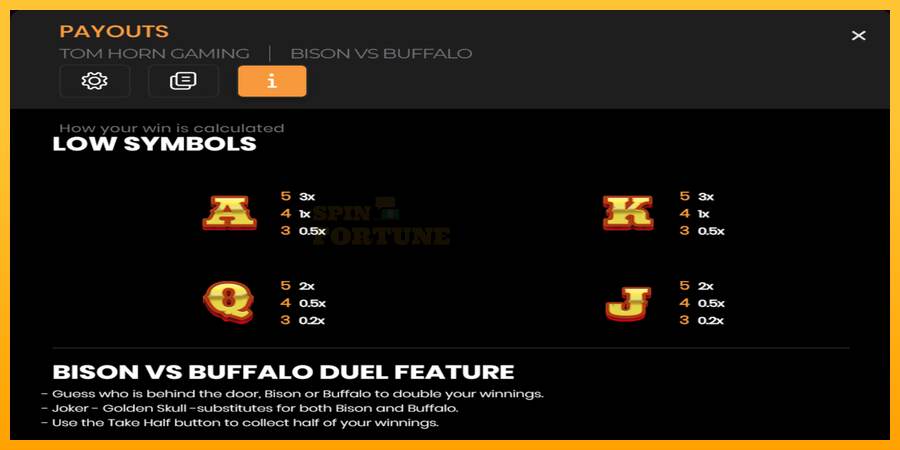 Bison vs Buffalo mesin permainan untuk uang, gambar 7