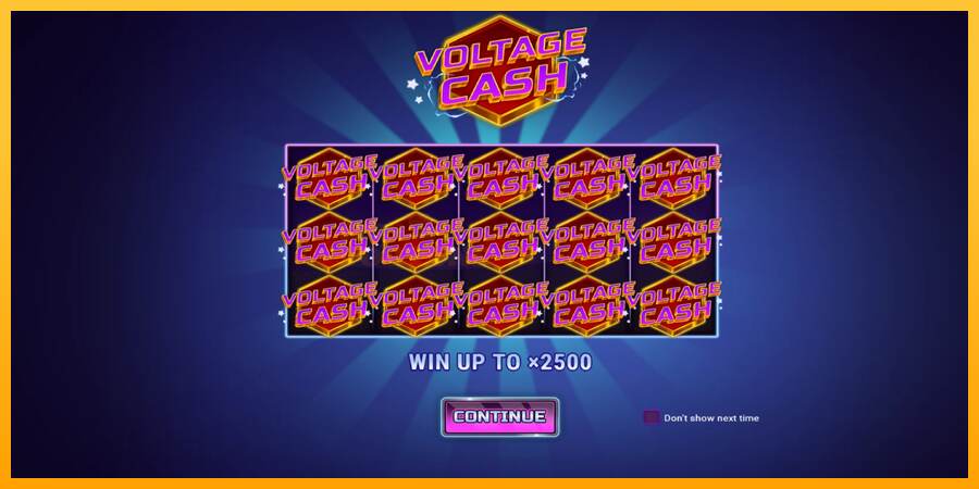 Voltage Cash mesin permainan untuk uang, gambar 1