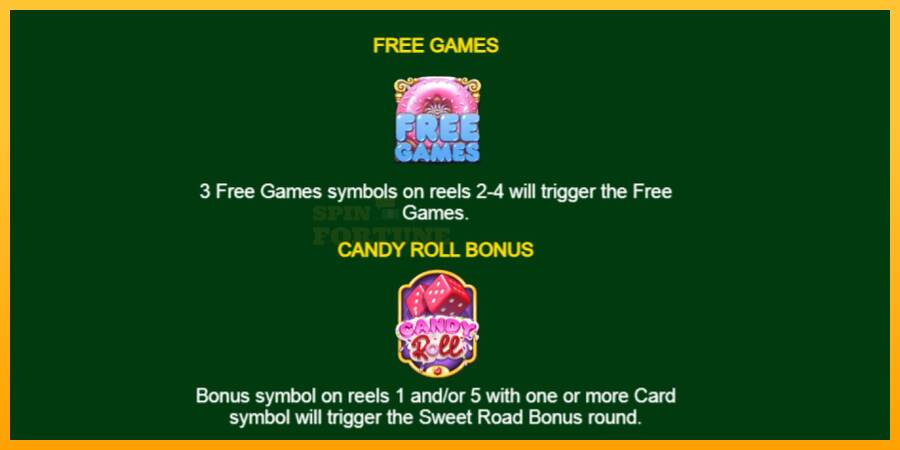 Candy Roll mesin permainan untuk uang, gambar 5