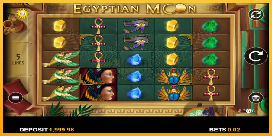 Egyptian Moon mesin permainan untuk uang, gambar 2