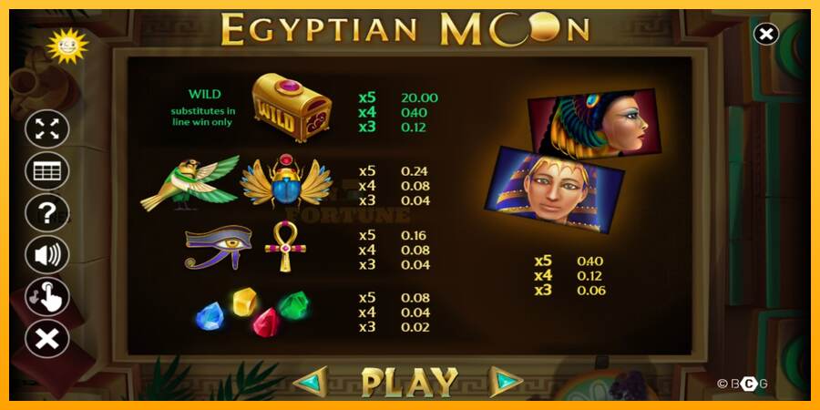 Egyptian Moon mesin permainan untuk uang, gambar 4