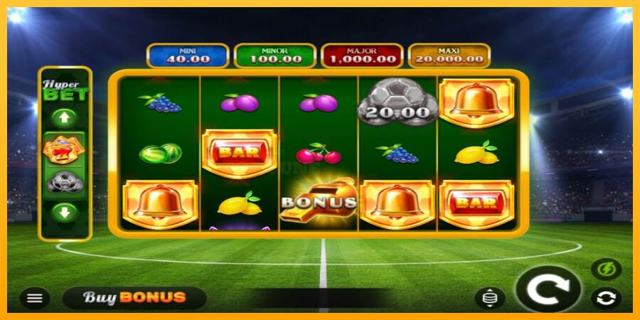 Football Blast Hold and Win mesin permainan untuk uang, gambar 3