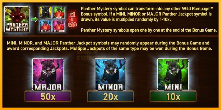 Mighty Wild: Panther Grand Platinum Edition mesin permainan untuk uang, gambar 6