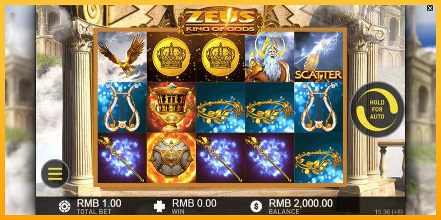 Zeus King of Gods mesin permainan untuk uang, gambar 2