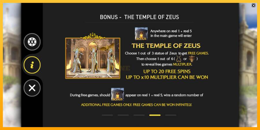 Zeus King of Gods mesin permainan untuk uang, gambar 6