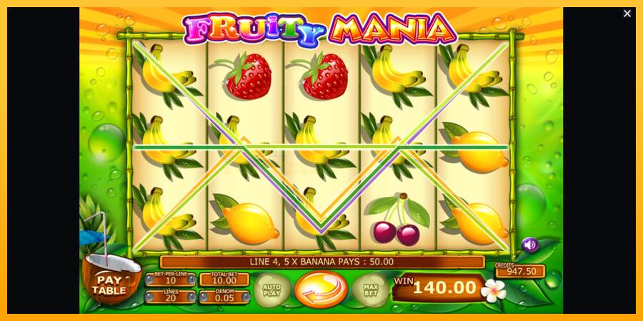 Fruity Mania mesin permainan untuk uang, gambar 5