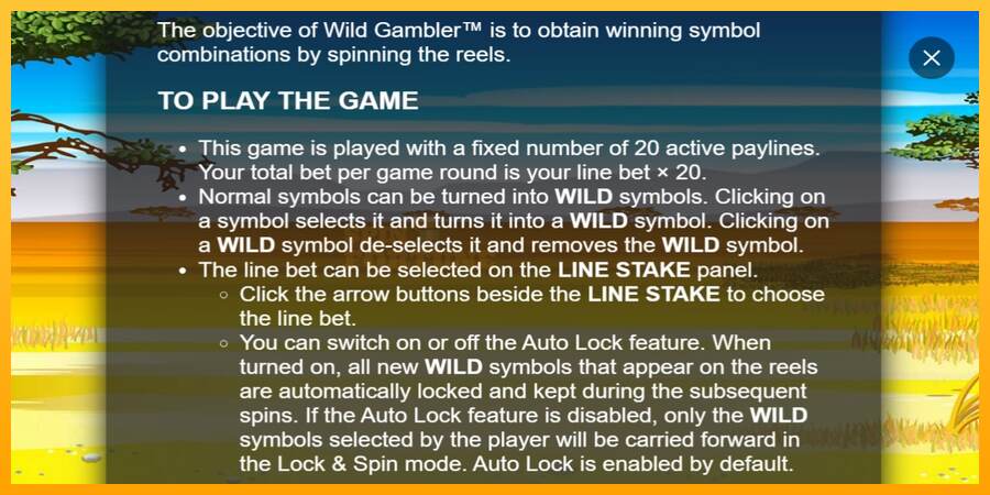 Wild Gambler mesin permainan untuk uang, gambar 7