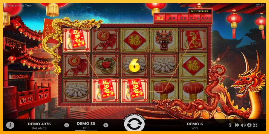 Chinese New Year mesin permainan untuk uang, gambar 2