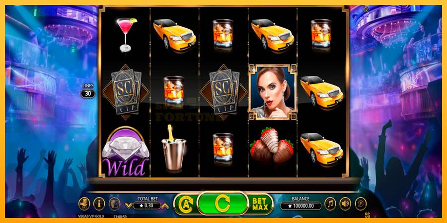 Vegas VIP Gold mesin permainan untuk uang, gambar 1