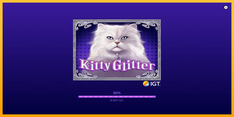 Kitty Glitter mesin permainan untuk uang, gambar 1