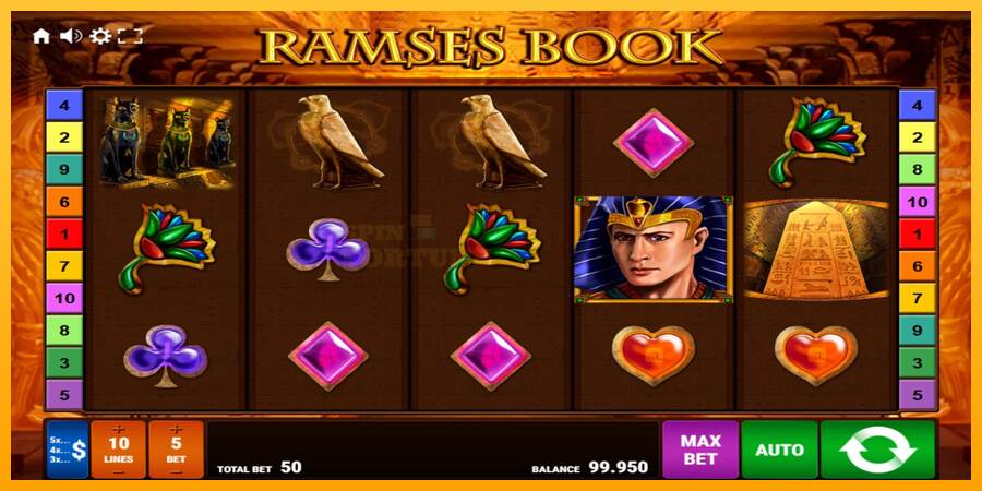 Ramses Book mesin permainan untuk uang, gambar 1