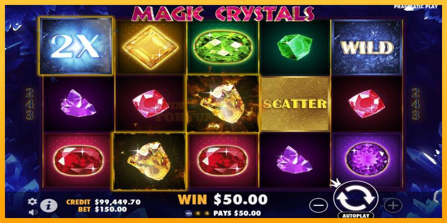 Magic Crystals mesin permainan untuk uang, gambar 3