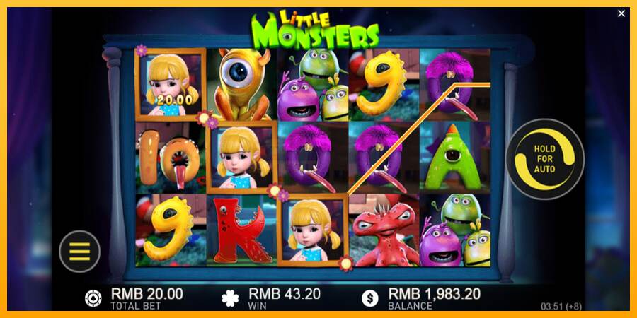 Little Monsters mesin permainan untuk uang, gambar 3