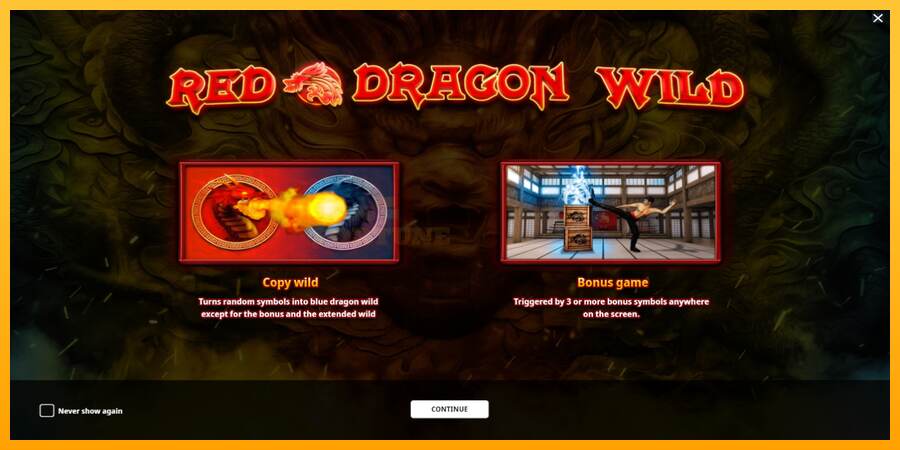 Red Dragon Wild mesin permainan untuk uang, gambar 2