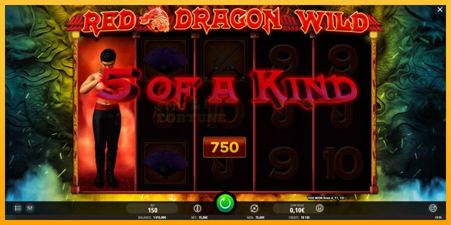 Red Dragon Wild mesin permainan untuk uang, gambar 3