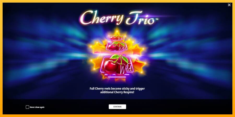 Cherry Trio mesin permainan untuk uang, gambar 1