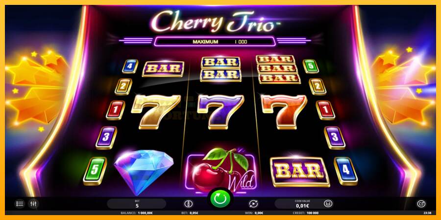 Cherry Trio mesin permainan untuk uang, gambar 2