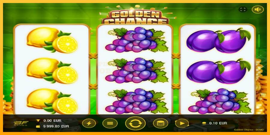 Golden Chance mesin permainan untuk uang, gambar 1