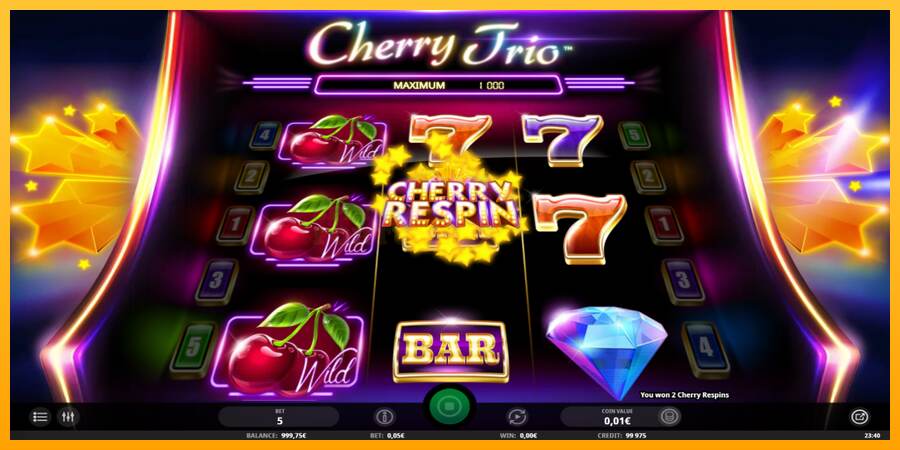 Cherry Trio mesin permainan untuk uang, gambar 4