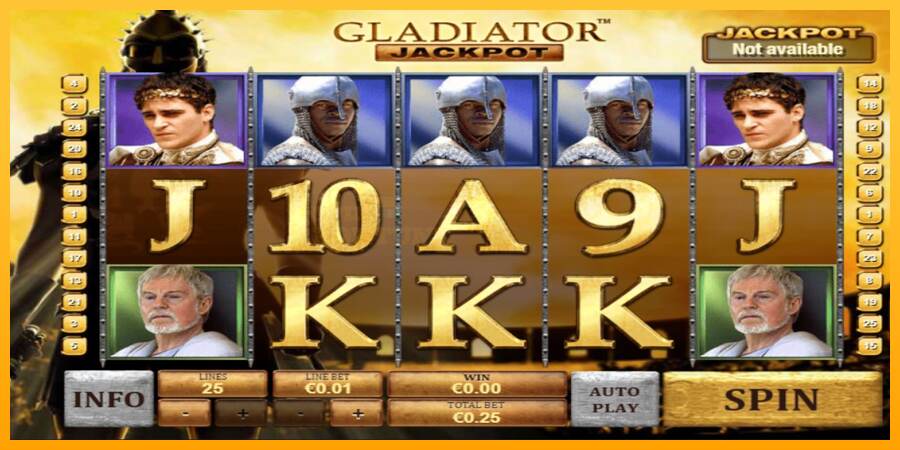 Gladiator Jackpot mesin permainan untuk uang, gambar 1