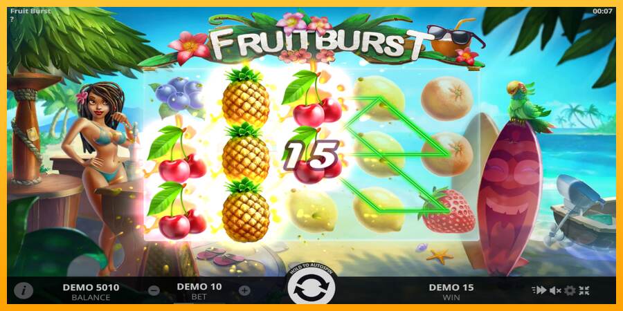 Fruitburst mesin permainan untuk uang, gambar 2