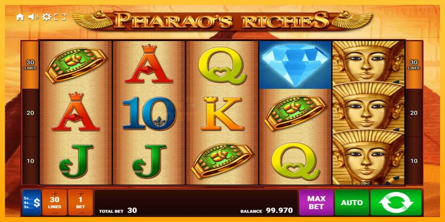 Pharaos Riches mesin permainan untuk uang, gambar 1