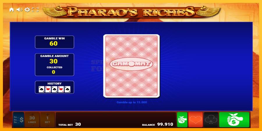 Pharaos Riches mesin permainan untuk uang, gambar 4