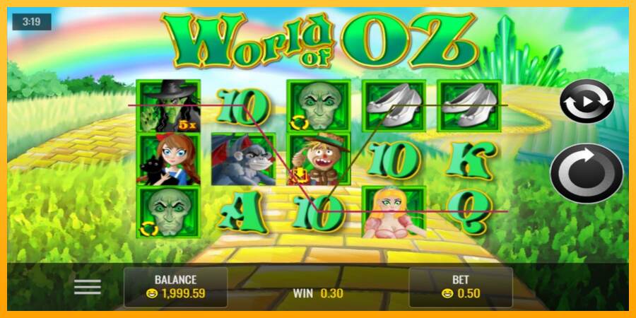 World of Oz mesin permainan untuk uang, gambar 2