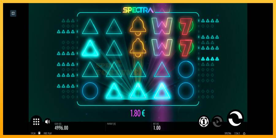 Spectra mesin permainan untuk uang, gambar 4