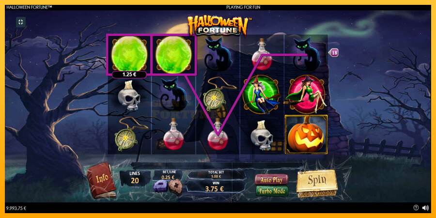 Halloween Fortune mesin permainan untuk uang, gambar 2